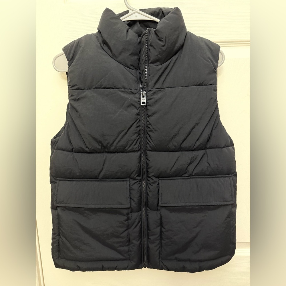 Champion Black Puffer Vest